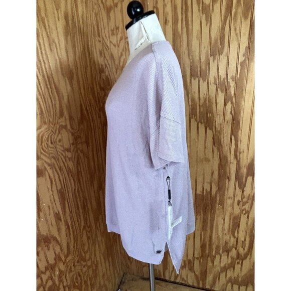 Calvin Klein Women's Performance Keyhole Top, Evening Sand NWT Size L - Picture 8 of 11